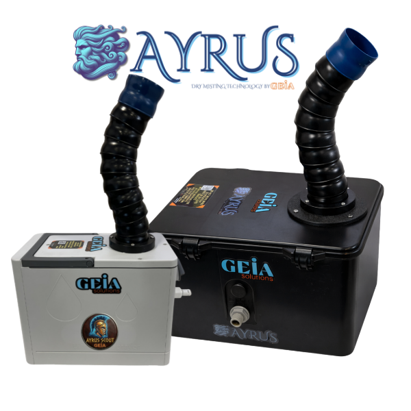 AYRUS portable HOCl dry misting unit